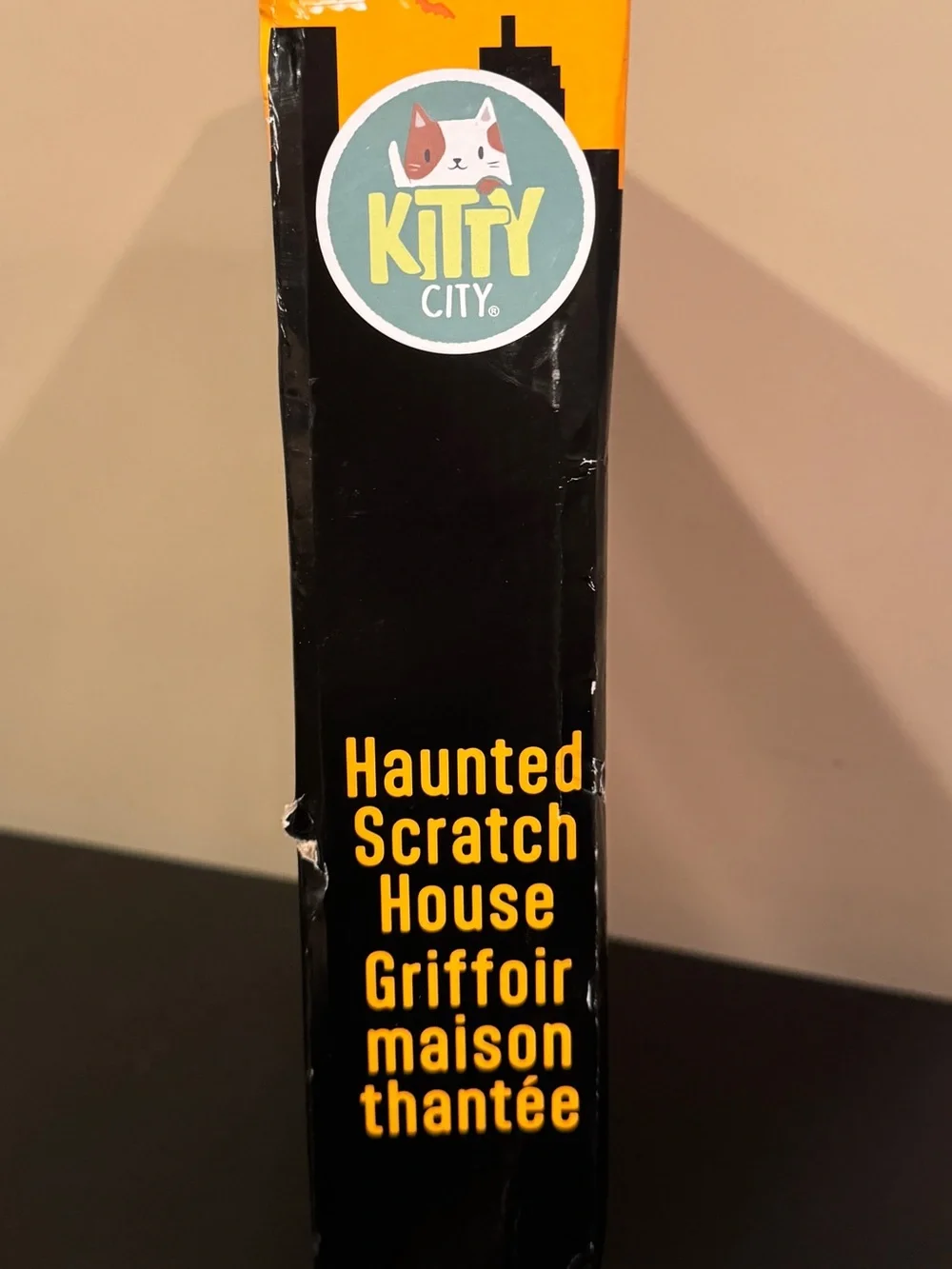 Haunted Scratch House - Black & Orange